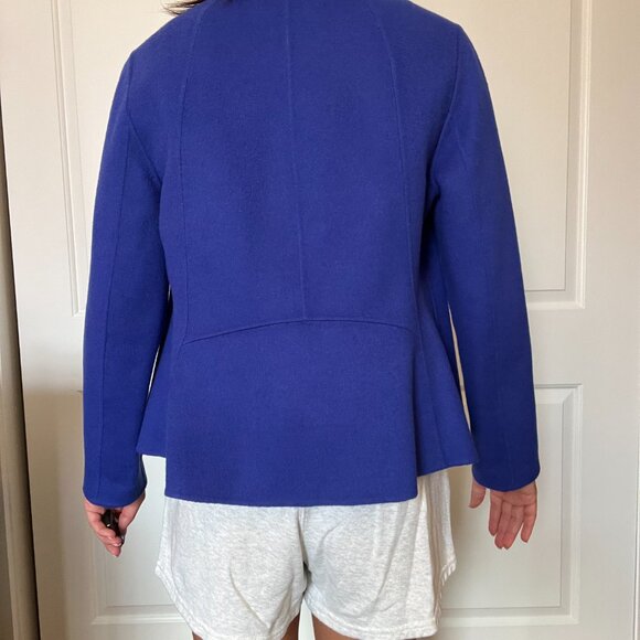 Cobalt Blue Wool Blazer - Picture 5 of 6